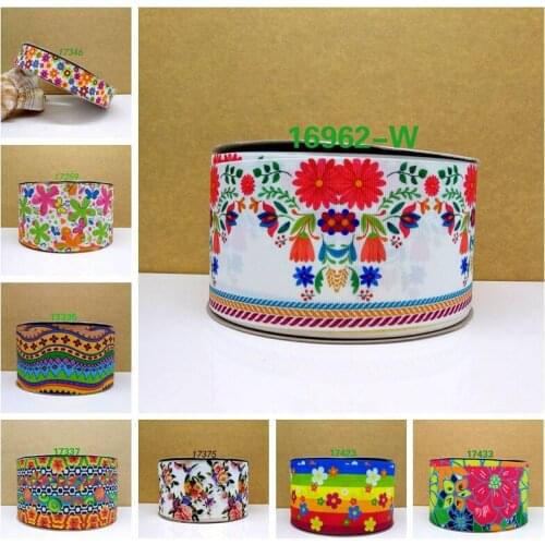 Free shipping 2020 new arrival ribbons 38mm grosgrain 3 dots ribbon 10 yards printed grosgrain ribbons 17259
