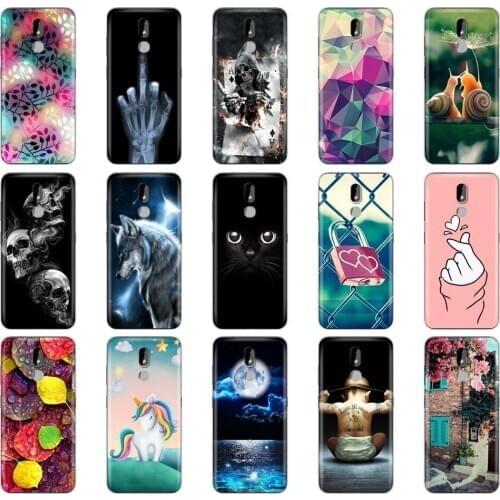 For Nokia 3.2 Case 6.26" Silicon TPU Soft Phone Cover For Nokia3.2 Case Back Transparent Funda Coque Bumper Cat Flower Butterfly