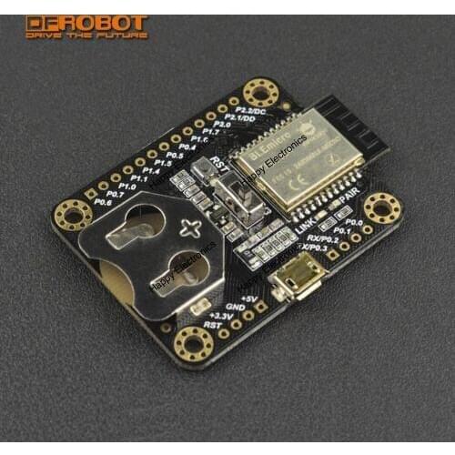 DFRobot BLE Micro EVB Bluetooth 4.0 Device 3.3V TI CC2540 2.4GHz for iBeacon HID Wearable equipment transparent transmission