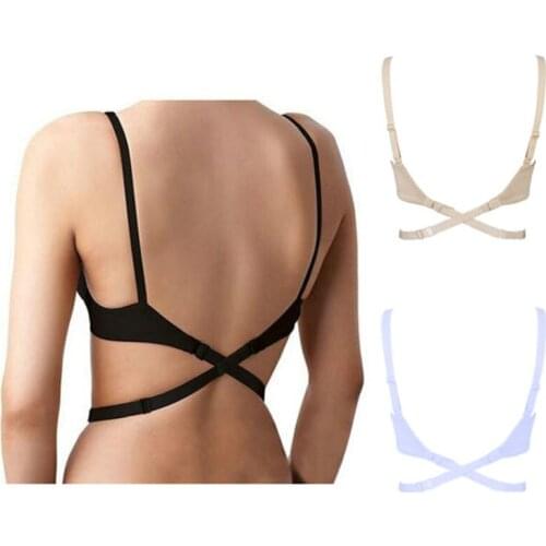 Deep V Backless Bras Extenders Invisible Bras Accessories Top Quality Bras Strap Extenders Cross Beauty Backless Bras Extenders