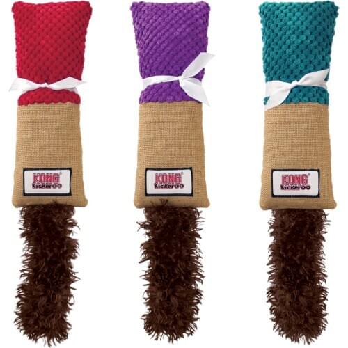 KONG Kickeroo Cuddler Cat Toy, Color Varies