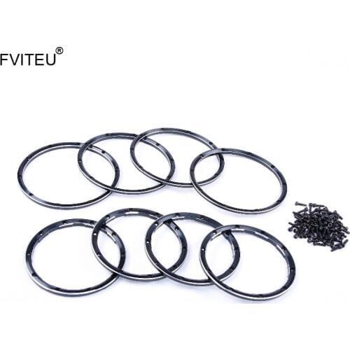FVITEU CNC Alloy Wheel Rim Set For 1/5 HPI Baja 5B 5T 5SC Rovan King Motor