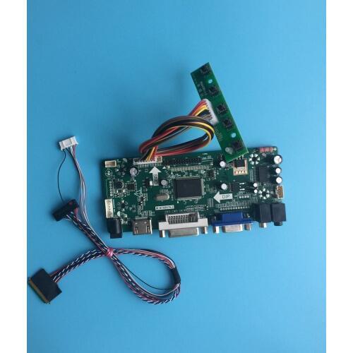 Kit for LP156WH2(TL)(Q1)/N156BGE-LB1 LVDS Monitor Panel Screen LED VGA DVI Controller board HDMI LCD 15.6" 1366X768