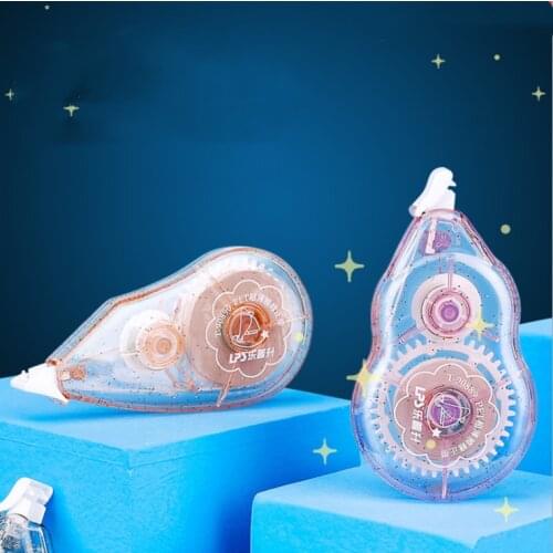 2PCS/Pack 30M 5MM Wide Tape Stationery Plastic White Out Correction Tape Test Homework Document Normal Office & School Supplies