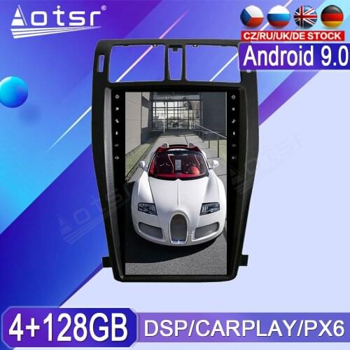 PX6 For Toyota Crown 13th 2008 - 2012 Android Tesla Vertical GPS Navi Car Multimedia Radio Tape Recorder Player Stereo Head Unit