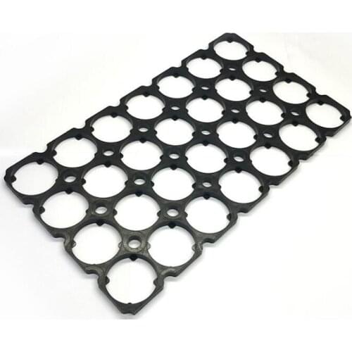 MasterFire 400pcs/lot 4*7 32650 Battery Holder Bracket Cell Safety Anti Vibration Plastic Brackets For 32650 Lithium Batteries