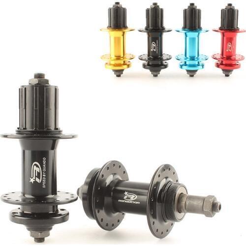 MTB Cassette Rear Freehubs 32 Holes 36 Holes Screwed Freehub Rotation Hubs Disc Brake Bead Ball Bearing