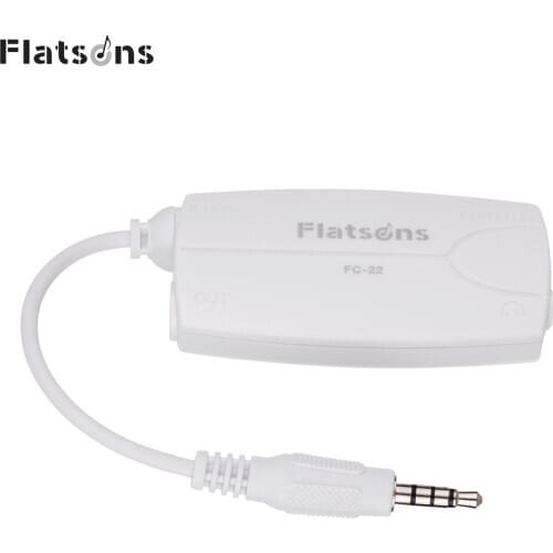 Muslady ML-22 Guitar Audio Interface Connector Converter for Electric Guitar Bass to Mobile Phone Tablet Connection