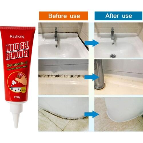 Non-toxic Mold Remover Gel Mold Mildew Cleaner Wall Mold Removal Ceramic Tile Pool In Addition Quickly Remove Stubborn Mold