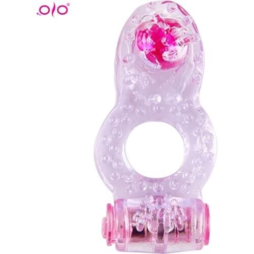 PenisRing Vibrator Clit Stimulator Sex Toys For Men G-Spot Massager Vibrating Cock Rings Dual Motor Delay Ejaculation Extender