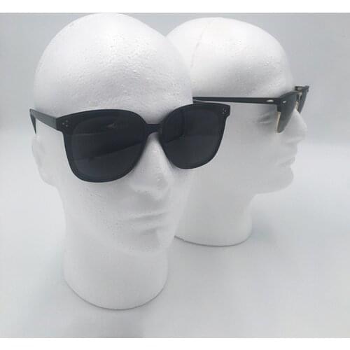 Practical Foam Flocking Head Mold Wigs Glasses Hat Scarf Display Holder Stand Model Photograph Props Female/Male Mannequin Head