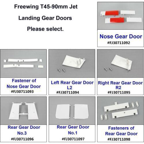 RC Plane Part Landing Gear Doors for Freewing T45 FJ30711 092