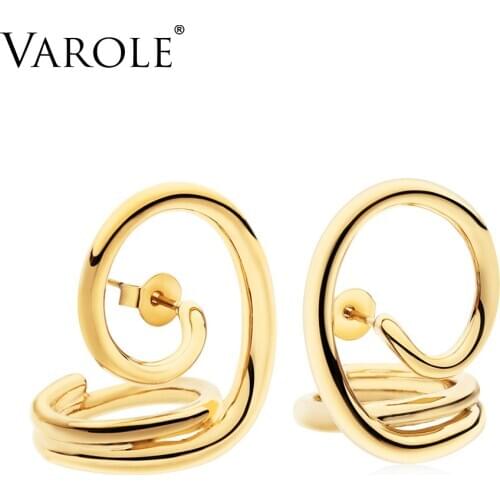 VAROLE Women's Silver Earrings