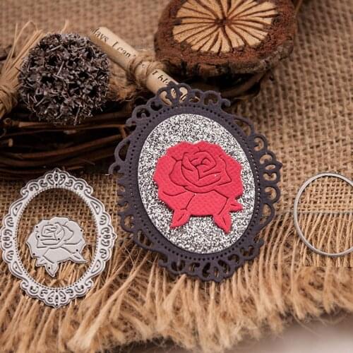 2020 flower Lace border Metal Cutting Dies DIY Scrapbooking Paper Photo Album Crafts Knife Mould Cards Blade Punch Stencils
