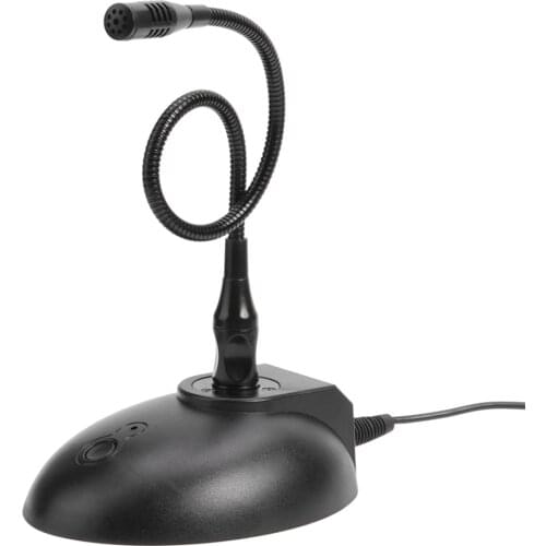 360 Degree Practical Flexible Hose USB Microphone Studio Speech Mic for Gaming Chatting PC Desktop Laptop Accessaries Supplies