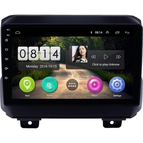 BF Bingfan 9 INCH 4 Core Car Navigation System Bluetooth GPS WIFI SWC Car Radio Stereo for JEEP wrangler 2018