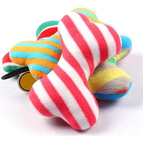 1 Piece New Funny Dog Toy Plush Soft Dog Chewing Toy Interactive Puppy Bite Resistant Teeth Cleaning Toys Creative Dogs Supplies