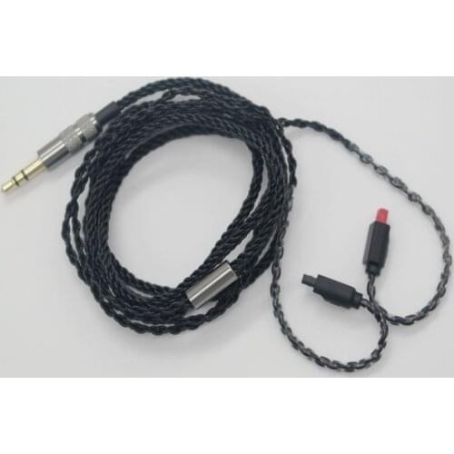 Diy earphone wire twist cable for im50 im70 A2DC MMCX IE80 0.75MM
