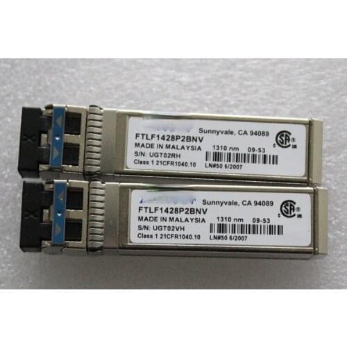 Fiber optic module 8G 10km single mode SFP+: FTLF1428P2BCV