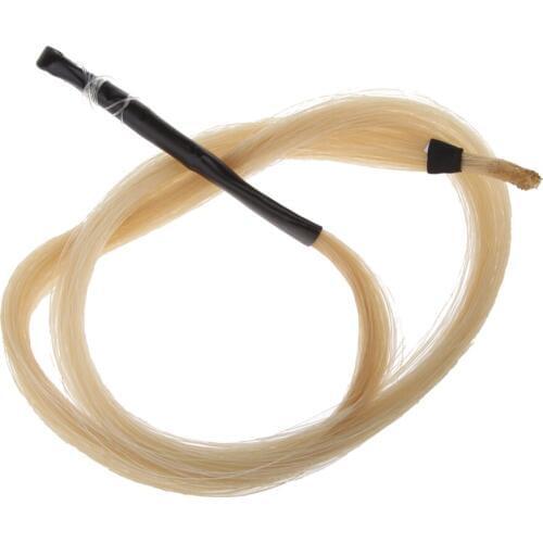 Erhu Bow Horse Tail Hair for String Instrument Replacement Parts