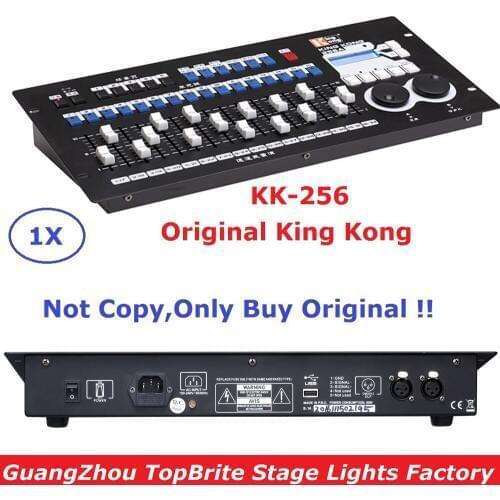 Carton Package King Kong 256 Professional Stage Lights Controller DMX Console Bar KTV Theatrical Lighting Console DHL/FedEx Ship