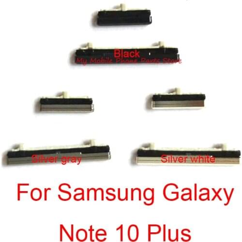 10 Sets Power And Volume Button For Samsung Galaxy Note 10 Plus Note10 Plus 10+ N975 N975F Power ON OFF Volume Switch Parts