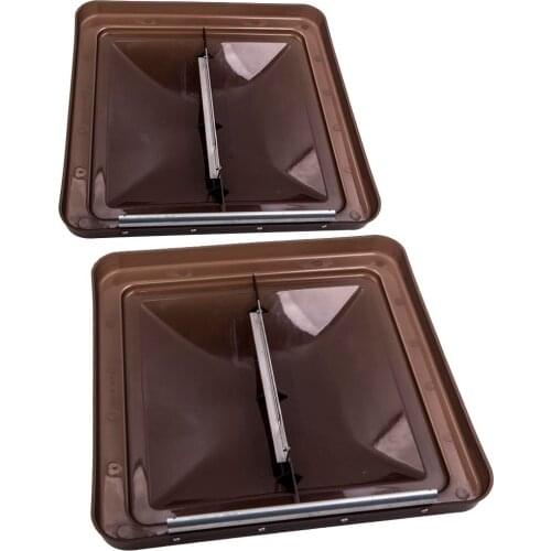 Roof Vent Lid Cover Ventline for Camper Trailer 14" x14" 2pcs/Set