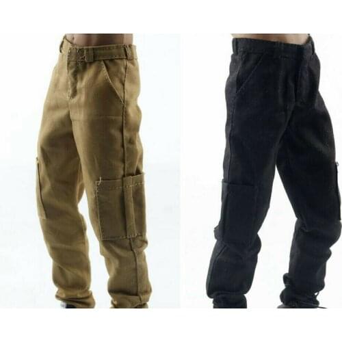 1/6 Scale Trendy Soldier Casual Pants Model for 12" Action Figure Doll Toys