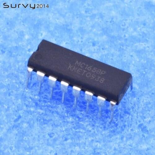 1PCS/5PCS MC1658P DIP-16 MC1658 IC Voltage Controlled Multivibrator diy electronics