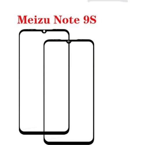 For Meizu Note 9S Front Outer Glass Screen Lens Cover