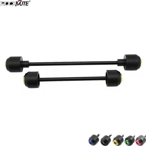 Front Rear Axle Fork Falling Pad For YAMAHA FJ-09 2015 2016 2017 2018 2019 2020 Motorcycle POM Wheel Slider Crash Protector