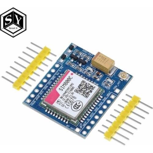 GREAT IT SIM800C GSM GPRS Module 5V/3.3V TTL Development Board IPEX With Bluetooth And TTS For Arduino STM32 C51 for Arduino