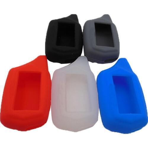 Russia version C9 silicone case for starline C9 C4 C6 lcd two way car remote controller