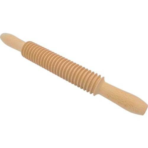 Noodle Rolling Pin Noodle Cutter Thread Rolling Pin Pasta Stick Noodle Cutter Grade A Beech Pattern Noodle Stick