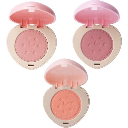 Sweet Love Blush Brighten Skin Tone Natural Long Lasting Waterproof Easy To Wear Monochrome Blush Palette Womens Gift TSLM1