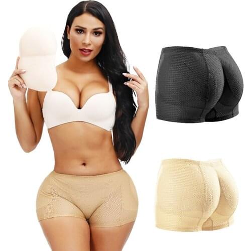 Hip Enhancer Butt Lifter Push Up Panties Women Body Shapers Control Pants Sexy Ladies Shapewear Mesh Breathable Fake Big Ass