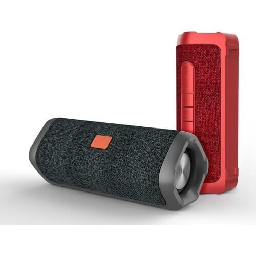 Fabric Waterproof Wireless Bluetooth Speaker Exclusively for Overweight Subwoofer Outdoor Audio Small Steel Cannon Phone Accesso