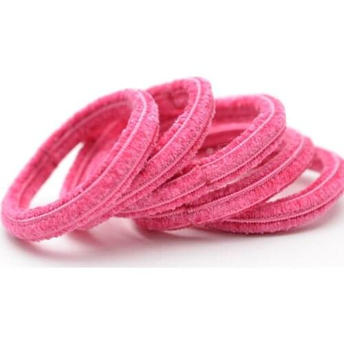 Free shipping 5pcs/lot women High quality elasticity Neon Hair bands girls hair Tie Accessories Ponytail Holder gum