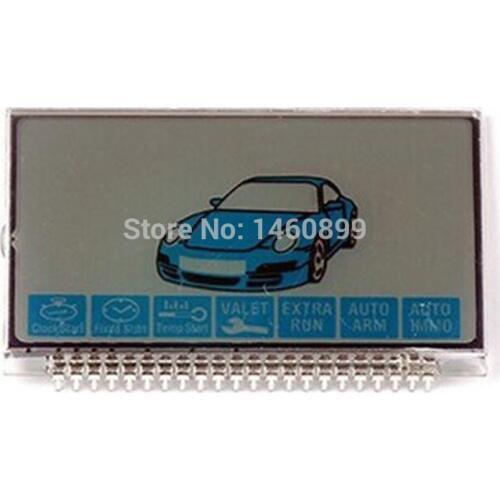B9 LCD Display Metal Feet for Car Alarm Starline B9 C9 KGB FX-7 FX7 FX 7 Jaguar EZ-one KGB EX-8 Lcd Remote Control Key Keychain