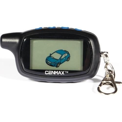 ST-7A Russian version LCD remote control for Cenmax ST7A 7A LCD keychain car remote 2-way car alarm system Car Security