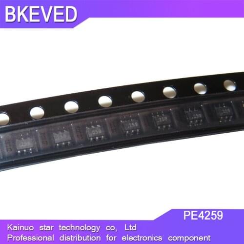 10PCS PE4259 SC70-6 PE4259 SOT23 SOT-363 antenna selection RF switch New Original