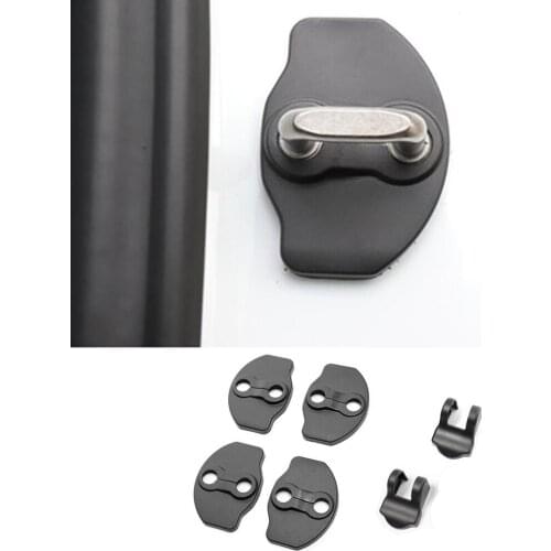 Car Anti Rust Water Proof Door Lock Key Keys Plastic Protect Buckle Limit Device Trim For Tesla Model 3 2018 2019 2020 2021