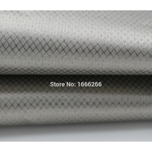 BLOCK EMF shielding curtain fabric in diamond