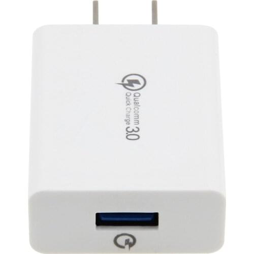 Quick Charge 3.0 USB Fast Charging Chargers US Wall Mobile Phone Charger Adapter QC3.0 for iPhone 11 Pro Max XS Samsung 300pcs