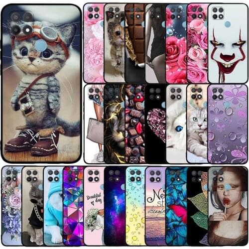 For Oppo A15 A15s Case Silicone Soft Back Cover For Oppo A53 4G A33 2020 Phone Cases For Oppo A53s A32 Covers Bags Bumper Etui