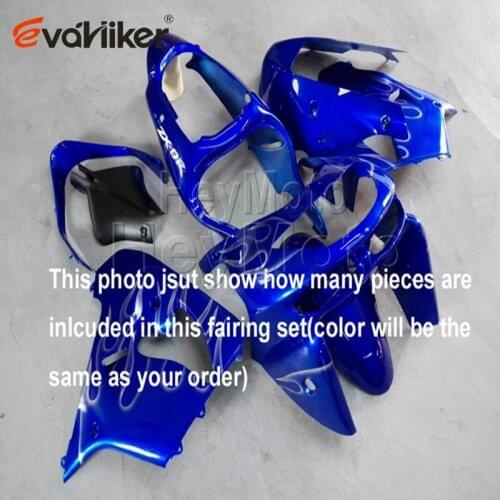 Customised color Motorcycle fairing for ZX9R 1998 1999 ZX 9R 98 99 ABS motor panels Unpainted fairing H3