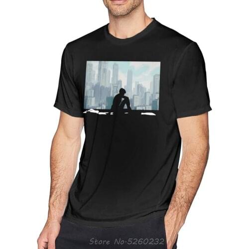 Ghost In The Shell T Shirt Ghost In The Shell T-Shirt Cotton Funny Tee Shirt Mens Classic Short-Sleeve Print Tshirt Streetwear