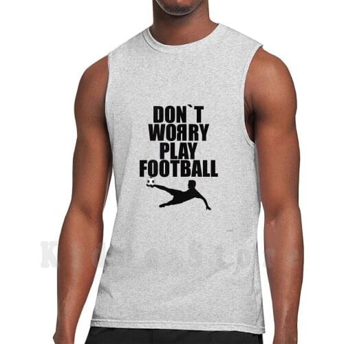 Soccer Tank Tops Vest 100% Cotton Soccer Football Team Football Game Football Club Football Field Football