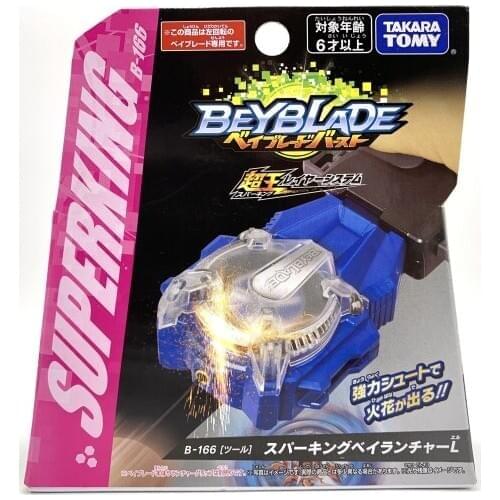 Giroscopio extragrande Takara Tomy Bayblade B-166 azul Spark Beyblade Burst juguetes de lanzamiento para ninos