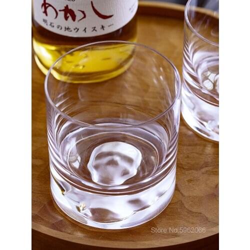 Cool Skull Face Crystal Old Fashioned Whisky Glass Devil Bottom Raised Rock Glass Chivas Whiskey Tumbler XO Brandy Snifter Cup